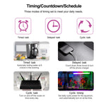 KT-PM09 APP/Voice Control Smart WiFi Plug 20A 4200W Wireless Home Outlet Socket with Power Monitor Function
