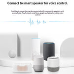 EU WiFi Smart Stikdåse Stemmestyring Hvidevarer Strømforbrugsmåler Tidsindstillet Udgang Virker med Alexa/Google Assistant