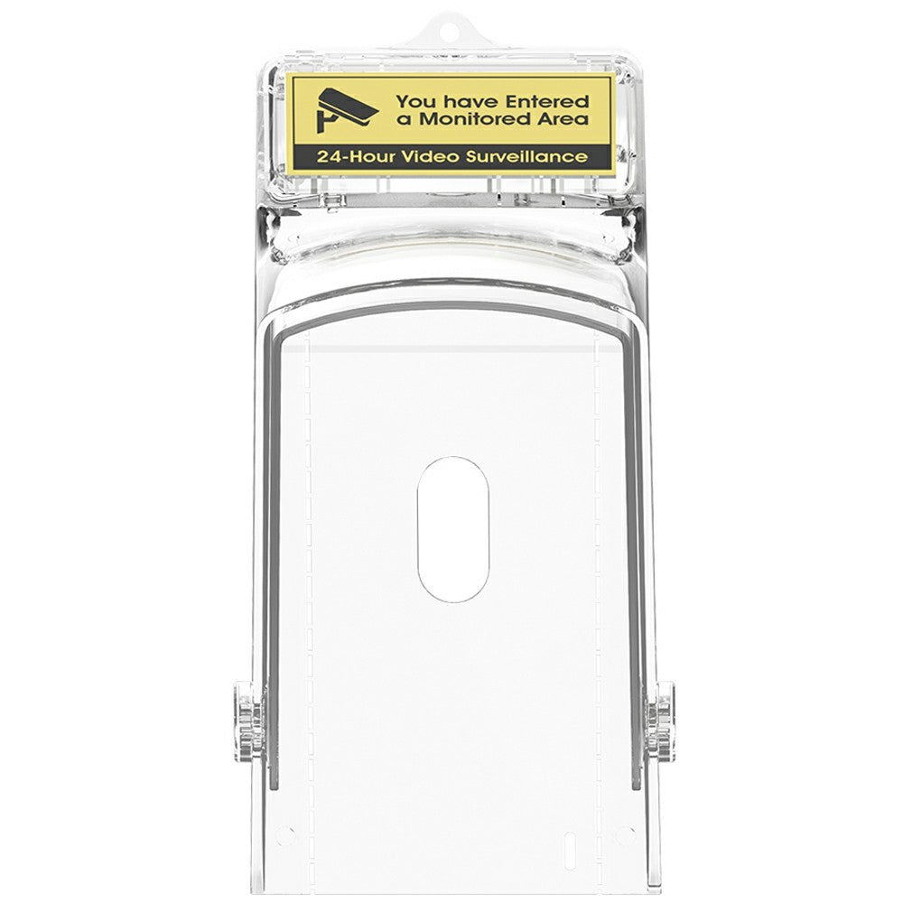 E10 Video Doorbell Waterproof Cover Anti-Theft Mounting Bracket Wireless Ring Button Dustproof Protector Shield for Outdoor Indoor
