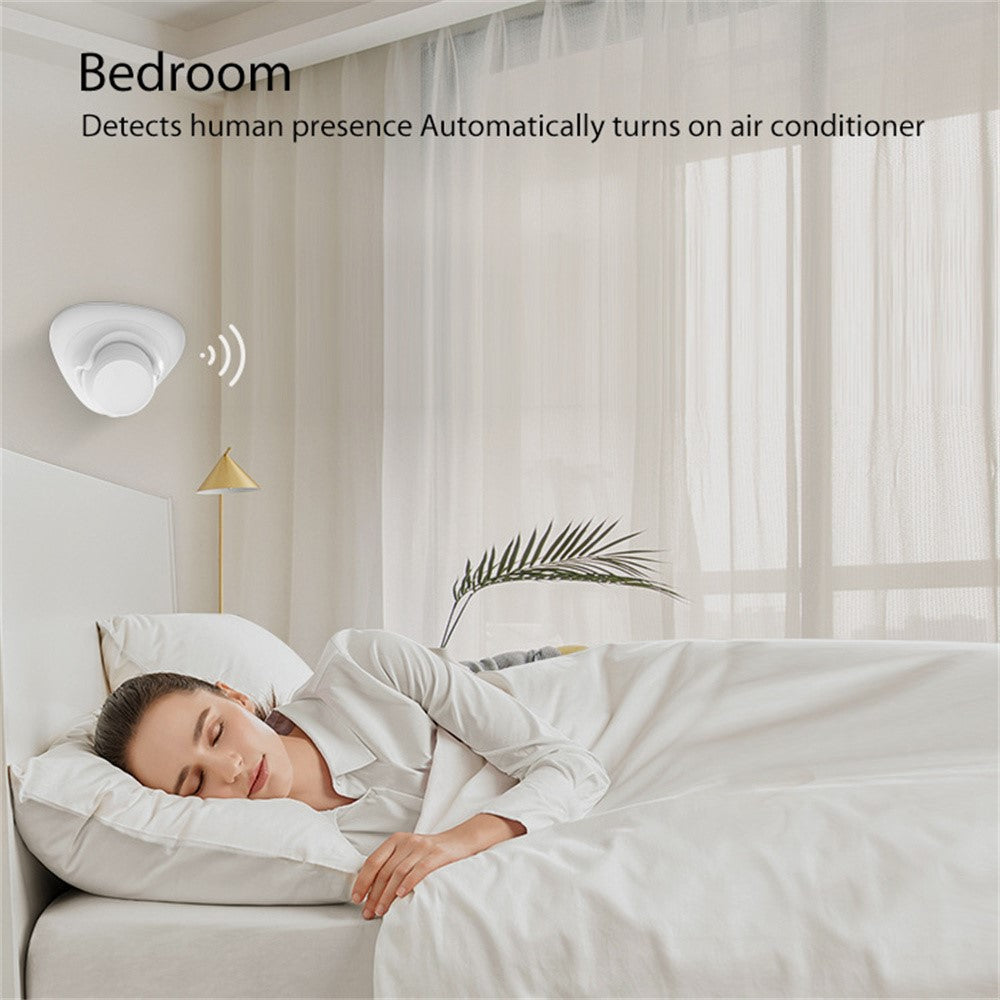 NEO ZigBee NAS-PS09B Human Presence Sensor Smart Millimeter-Wave Radar Monitor with Remote App Control