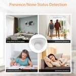 NEO ZigBee NAS-PS09B Human Presence Sensor Smart Millimeter-Wave Radar Monitor with Remote App Control