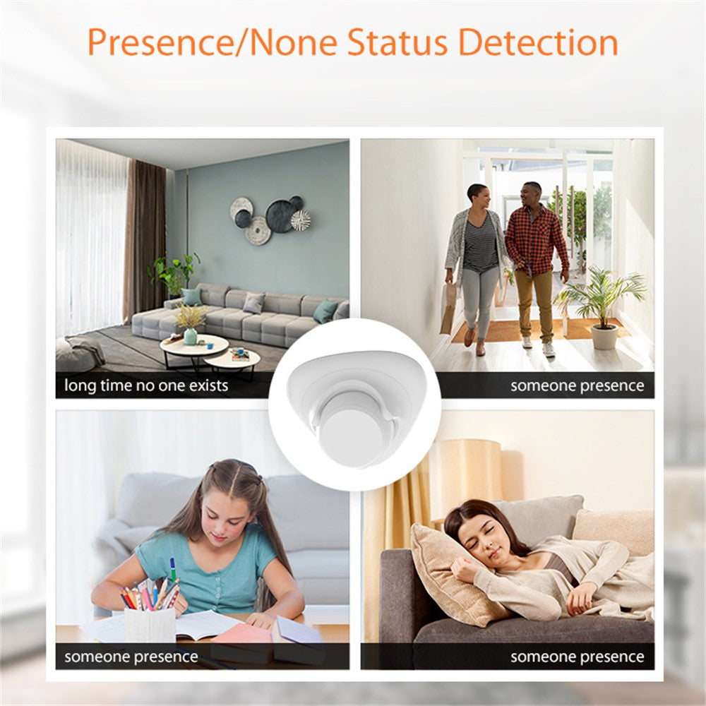 NEO ZigBee NAS-PS09B Human Presence Sensor Smart Millimeter-Wave Radar Monitor with Remote App Control