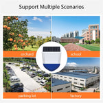 NEO ZigBee NAS-AB06B IPX5 Waterproof Solar Sound and Light Alarm Smart Outdoor Security Sensor with App Control
