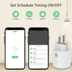 NEO Matter NAS-WR15WM 16A WiFi Smartstik med Strømmåler Smart Kontrol til Apple / Google / Amazon