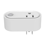 NEO NAS-WR12WM Tuya Matter WiFi Smart Stik 15A US Stik Smart Stikkontakt med Strømmåling til Apple / Google / Amazon