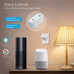 NEO NAS-WR12WM Tuya Matter WiFi Smart Stik 15A US Stik Smart Stikkontakt med Strømmåling til Apple / Google / Amazon