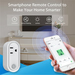 NEO NAS-WR12WM Tuya Matter WiFi Smart Stik 15A US Stik Smart Stikkontakt med Strømmåling til Apple / Google / Amazon