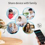NEO NAS-DS07TM Matter Thread Door Sensor USB Powered Magnetic Smart Home Window Alarm Sensor (without Battery)