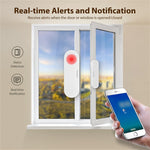 NEO NAS-DS07TM Matter Thread Door Sensor USB Powered Magnetic Smart Home Window Alarm Sensor (without Battery)