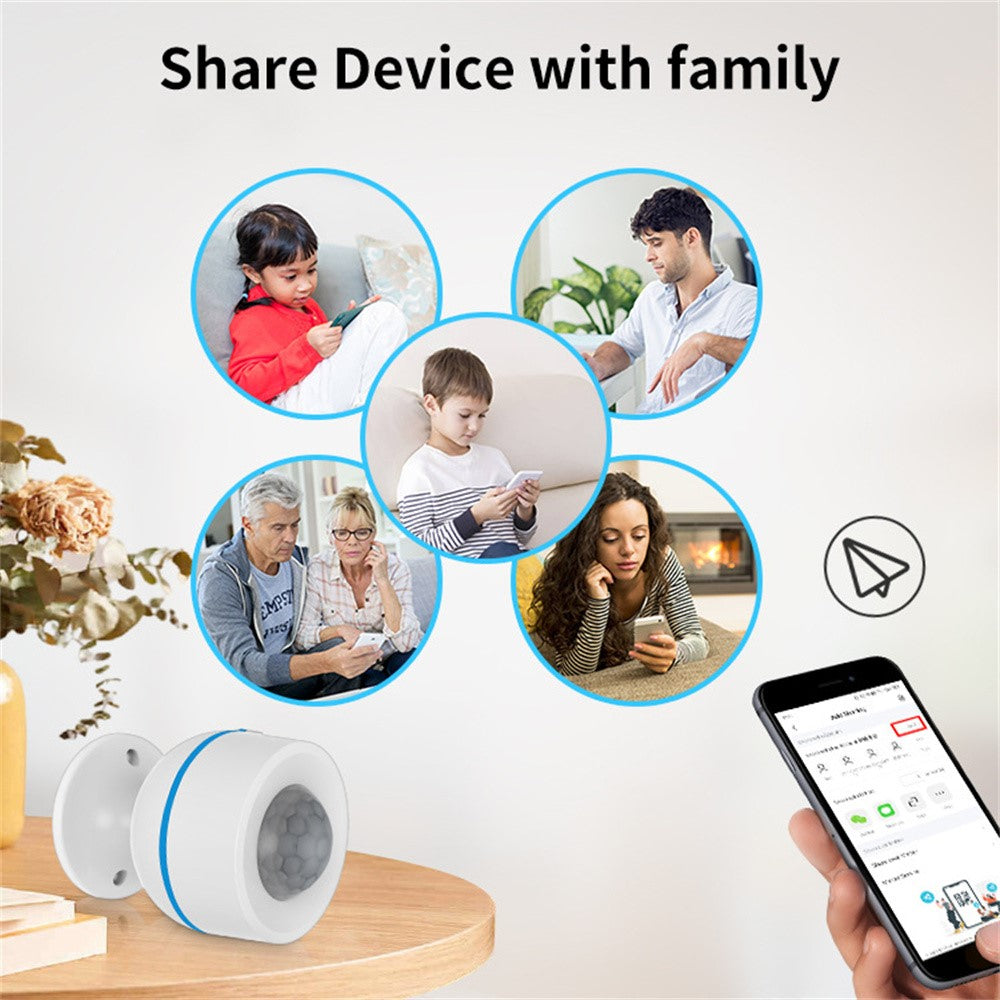 NEO NAS-PD07TM Matter Thread Smart PIR Motion Sensor USB Powered Wireless Human Body Infrared Detector (without Battery)