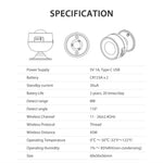 NEO NAS-PD07TM Matter Thread Smart PIR Motion Sensor USB Powered Wireless Human Body Infrared Detector (without Battery)