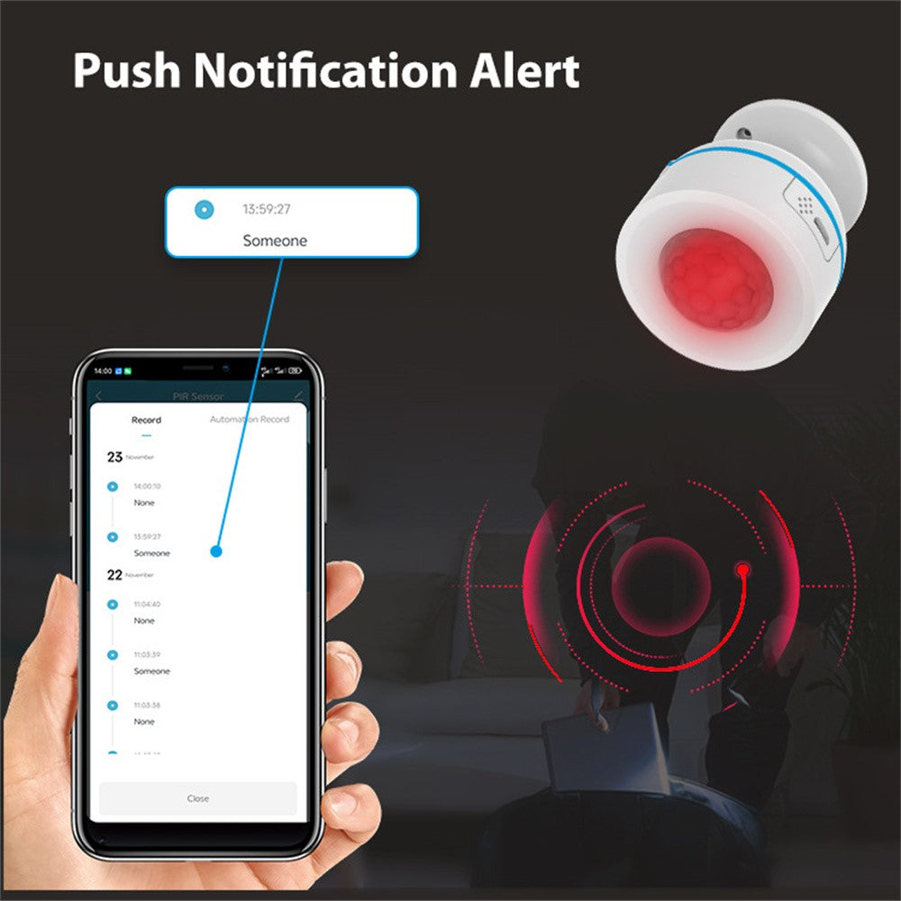 NEO NAS-PD07TM Matter Thread Smart PIR Motion Sensor USB Powered Wireless Human Body Infrared Detector (without Battery)