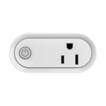 NEO NAS-WR12BH 15A ZigBee 3.0-smartstik med energiovervågning, stikkontakt, fungerer med Apple HomeKit / Google Assistant / Amazon Alexa, US-stik