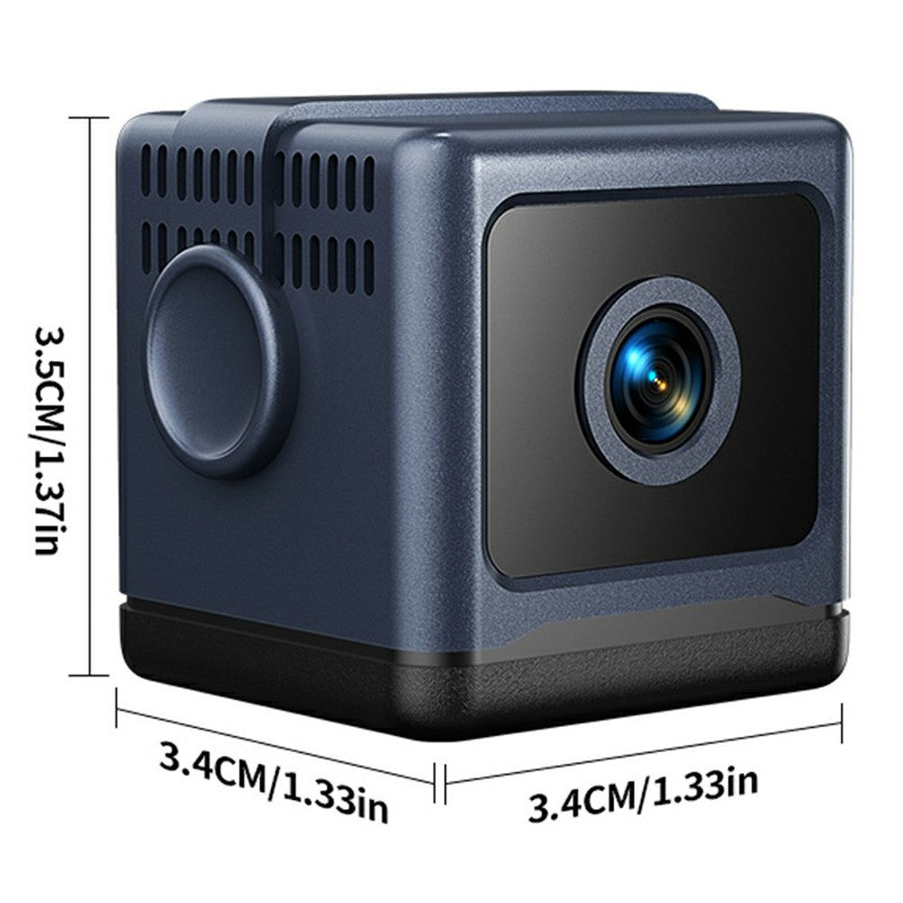 W03 Smart Alarm Wireless Security Camera Motion Detection Mini Battery Camera with Removable Stand for Home, No Card
