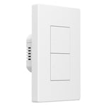 SONOFF ZBM5-2C-120W SwitchMan 2-Gang Zigbee Smart Wall Switch Supports No Neutral and Neutral Wire
