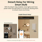 SONOFF ZBM5-2C-120W SwitchMan 2-Gang Zigbee Smart Wall Switch Supports No Neutral and Neutral Wire