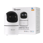 SONOFF CAM-PT2 Smart Security Camera 1080P HD Indoor Camera with Two-Way Audio  /  Night Vision  /  Human Detection