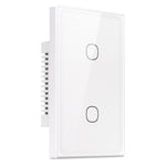 SONOFF T6-2C-120M 2-Gang Smart Touch Wall Switch Matter Detach Relay Apple Ecosystem Compatible