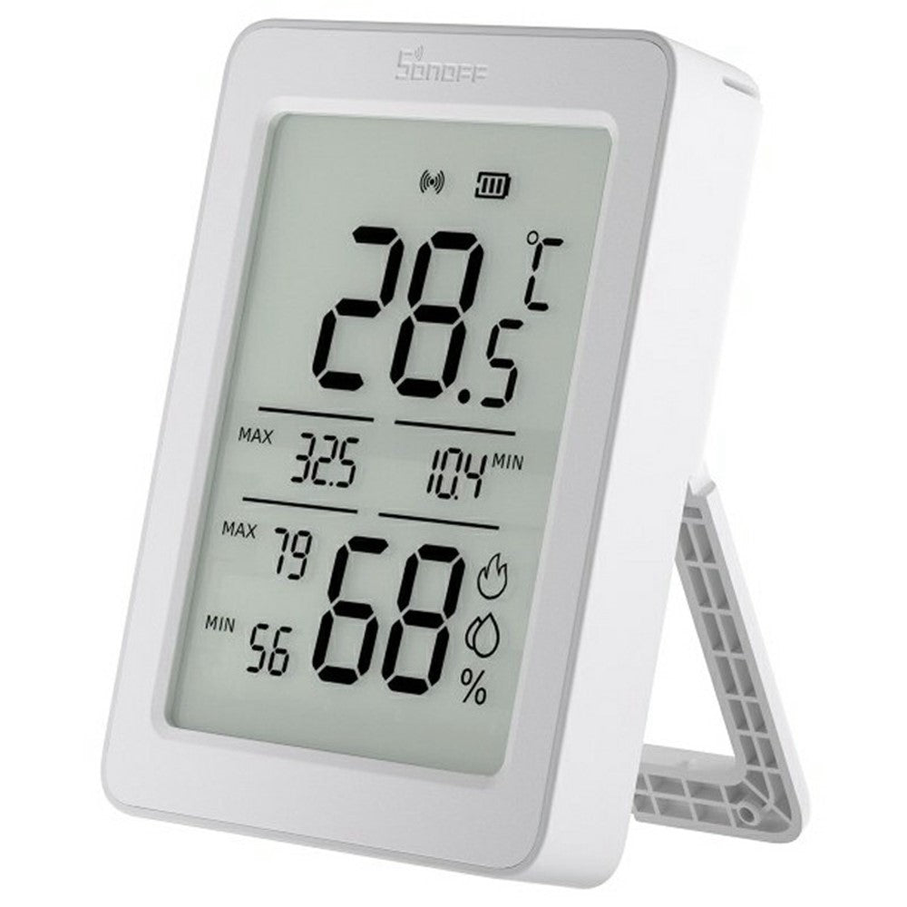 SONOFF SNZB-02DR2 Zigbee Temperature Humidity Sensor 3.6 Inch LCD Display Remote Monitoring Smart Home Integration