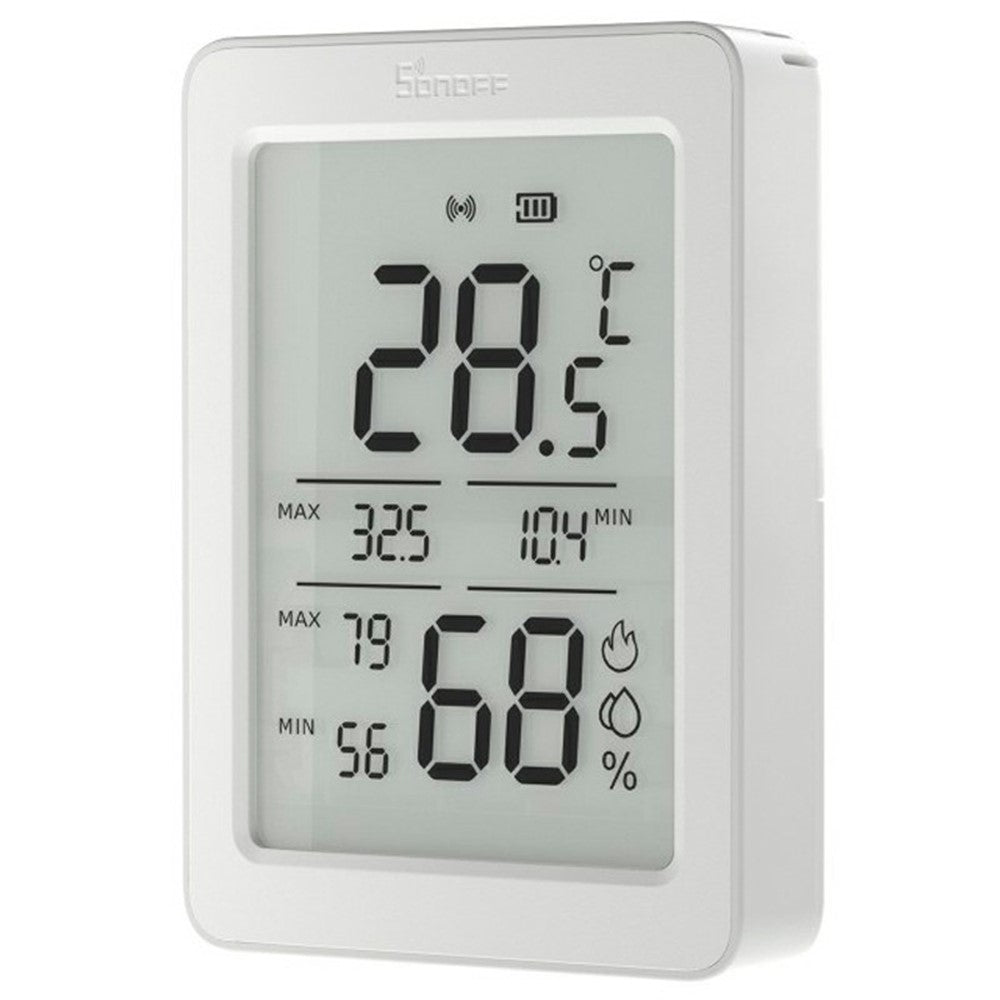 SONOFF SNZB-02DR2 Zigbee Temperature Humidity Sensor 3.6 Inch LCD Display Remote Monitoring Smart Home Integration