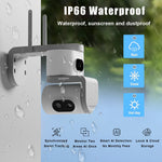 QD01 Dual Screen Camera Night Vision Automatic Tracking WiFi IP Surveillance Camera