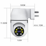 1080P HD WiFi Security Camera Plug-in Night Vision APP Control Camera Support AP / P2P Connection