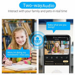 1080P HD WiFi Security Camera Plug-in Night Vision APP Control Camera Support AP / P2P Connection