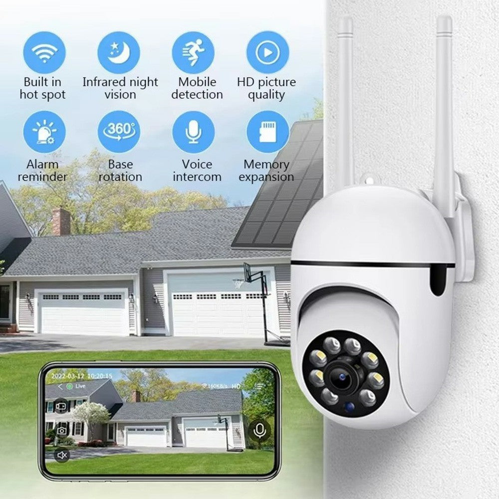 V380 WiFi PTZ Security Camera Night Vision Two Way Audio CMOS Sensor Monitor Camera