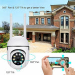 V380 WiFi PTZ Security Camera Night Vision Two Way Audio CMOS Sensor Monitor Camera