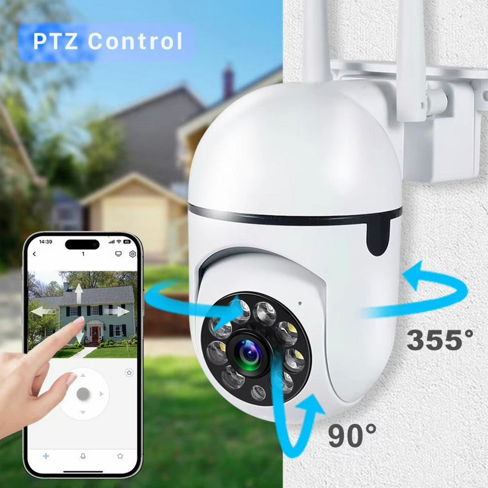 V380 WiFi PTZ Security Camera Night Vision Two Way Audio CMOS Sensor Monitor Camera
