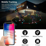V380 WiFi PTZ Security Camera Night Vision Two Way Audio CMOS Sensor Monitor Camera