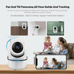 Two Way Audio Baby Monitor WiFi Camera 355 Degree Intelligent Security Camera with Microphone
