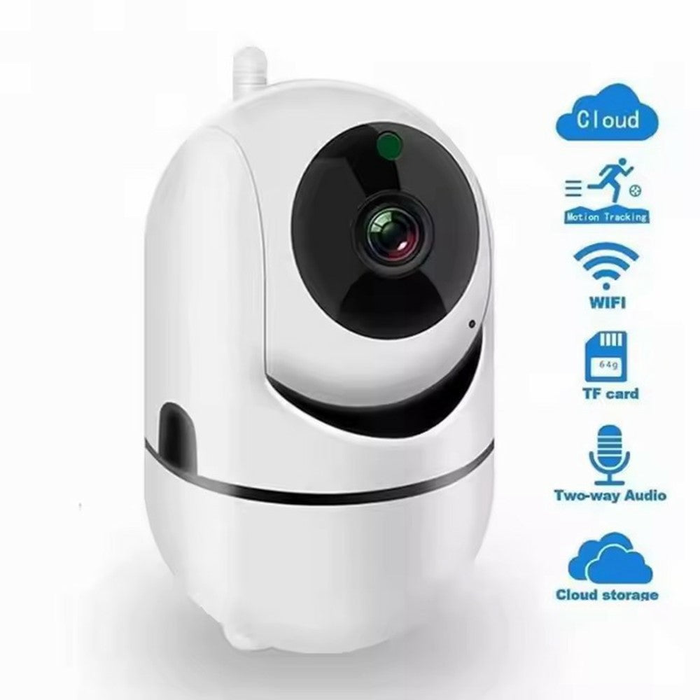 Two Way Audio Baby Monitor WiFi Camera 355 Degree Intelligent Security Camera with Microphone