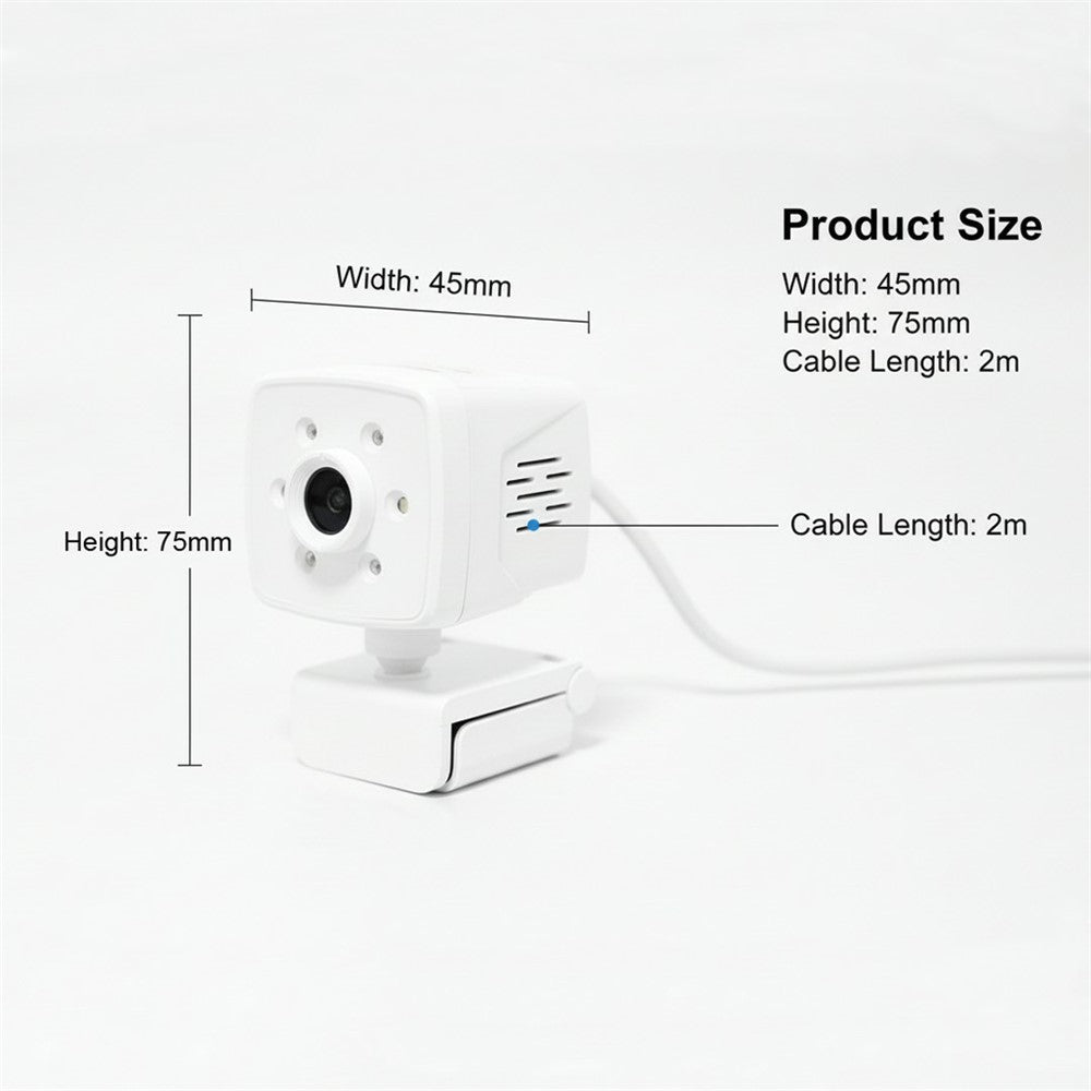 1080P Indoor IP Camera Wireless WiFi Security Camera with Night Vision / Two Way Audio