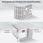 W05 Container Design Mini WiFi Camera Human Body Detection 1080P HD Night Vision Security Camera