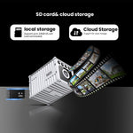 W05 Container Design Mini WiFi Camera Human Body Detection 1080P HD Night Vision Security Camera