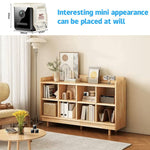 W07 WiFi Mini Compact Security Camera 1080P HD Night Vision Motion Detection Remote Monitor for Home (No Memory Card)