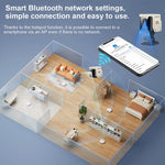 W07 WiFi Mini Compact Security Camera 1080P HD Night Vision Motion Detection Remote Monitor for Home (No Memory Card)