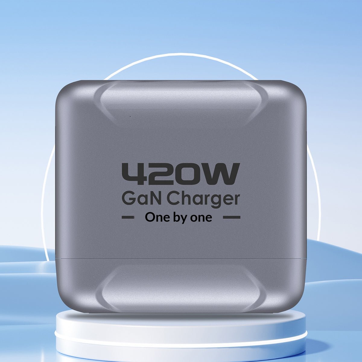 BK-126D 6 USB-C + 2 USB-A 8-Port GaN Skrivebordsoplader 140W Hurtigopladningsstation med Farverig LCD-skærm