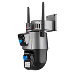 V380 4G Dual Lens Dual Screen Security Camera 2MP+2MP HD Outdoor Wireless PTZ IP Surveilance Camera with Night Vision