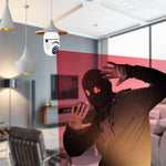 E27 Bulb Camera 360 Degree Pan 1080P Full HD Wireless Security Monitor Night Vision WiFi Camera