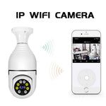 E27 Bulb Camera 360 Degree Pan 1080P Full HD Wireless Security Monitor Night Vision WiFi Camera