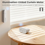 MG-GZ100-W-ZIG Zigbee Light Sensor IP67 Waterproof Wireless Illumination Detector Brightness Sensing Device for Smart Curtain Lighting Control