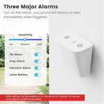 ZD100 Zigbee 3-In-1 Vibration Sensor IP67 Waterproof Tilt Drop Smart Alarm for Security Monitor