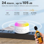 MG-BJQ001 Smart WiFi-sirenlarm 105dB plug-in-säkerhetssensor med 24 röstmeddelanden och RGB-varningslampa