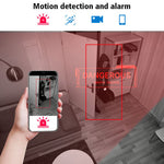 V380 Solar Powered Security Camera Night Vision 3MP HD Outdoor WiFi Surveillance PTZ Camera