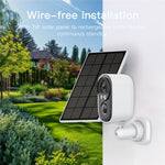 D1 3MP Solar Security Camera Wireless WiFi 4K HD Battery Powered Two Way Audio Color Night Vision Outdoor Camera