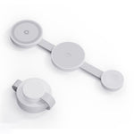 Y333 3-i-1 trådløs oplader til iPhone/AirPods/Apple Watch foldbar skrivebordsstander 15W hurtigopladningsstation