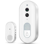 DB400A01 Smart Videodörrklocka 720P 160 graders vidvinkel PIR-rörelsedetektering Nattseende 2-vägs ljud Tuya WiFi-dörrklocka
