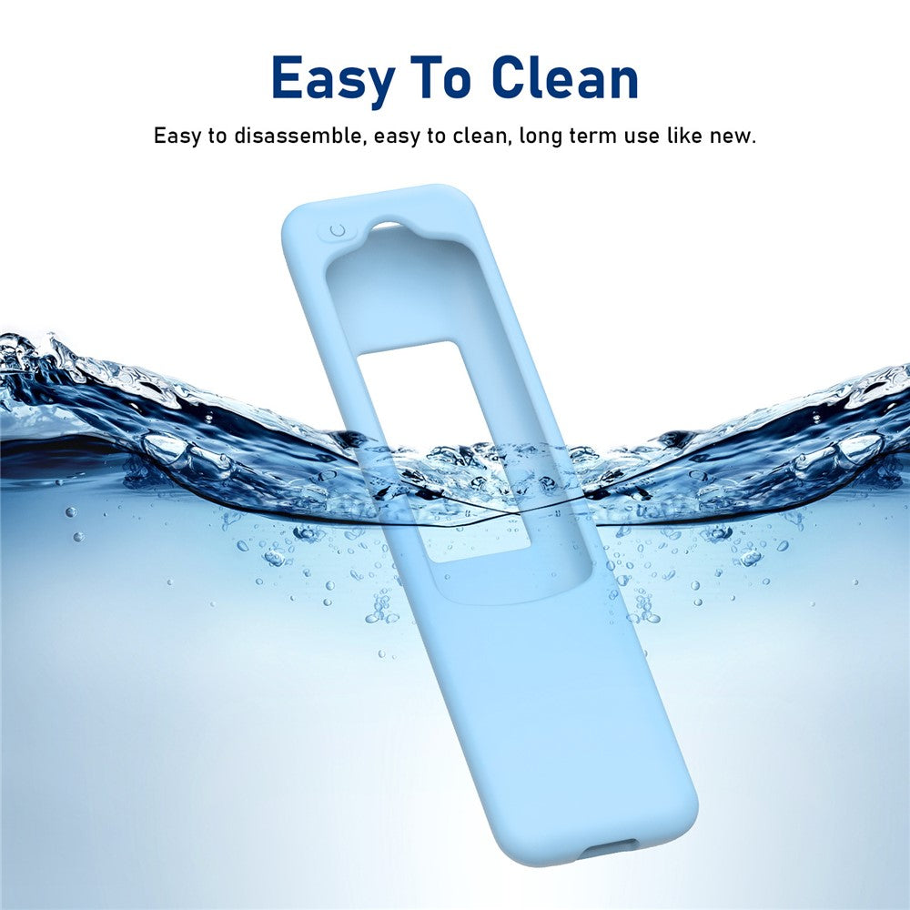Silicone Case for Samsung BN59-01432A / BN59-01432J / BN59-01480L Remote Control Shockproof Anti-slip Protective Cover with Lanyard